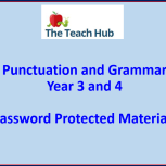 Punctuation and Grammar Lower Key Stage Two Post Course Materials - Password Protected