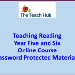 Upper Key Stage Two Reading Comprehension Post Course Materials - Password Protected
