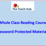 Whole Class Reading Post Course Materials - Password Protected