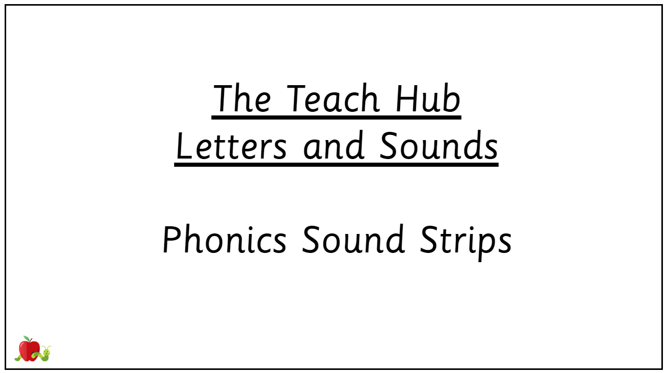 Phonics Sound Strips