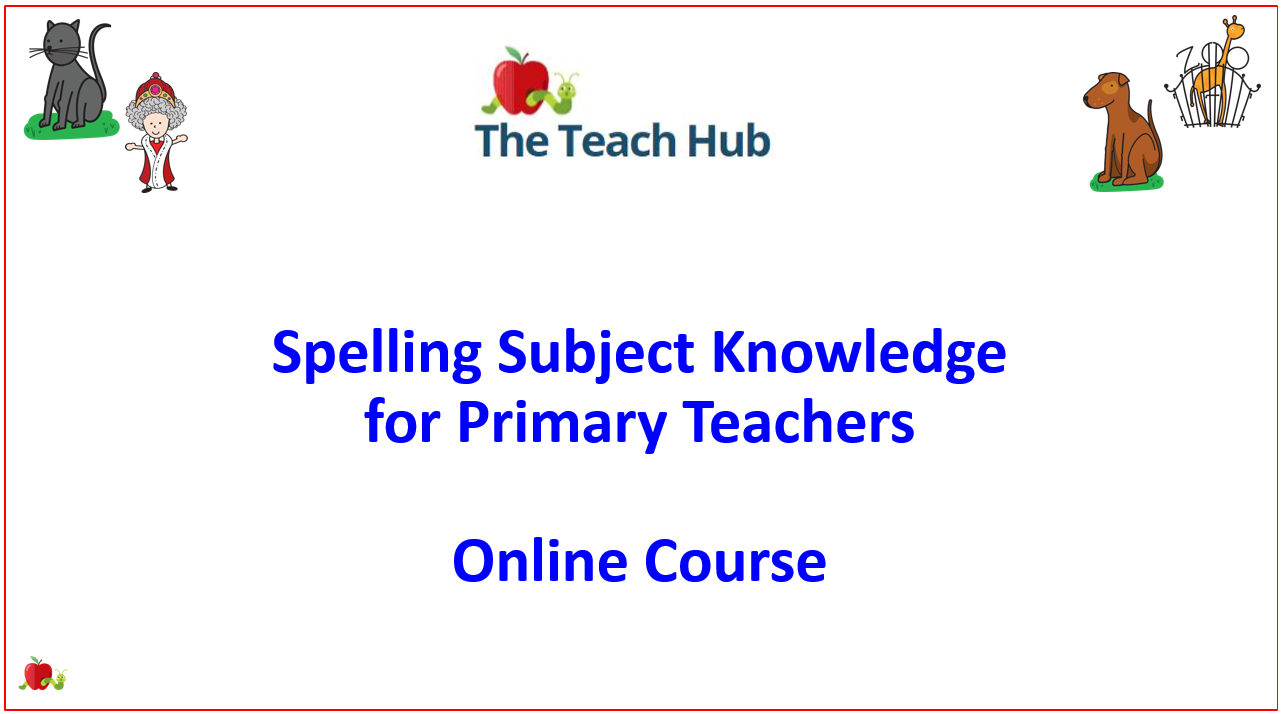 Spelling Subject Knowledge Spelling Subject Knowledge