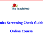Phonics Screening Check Guidance - Online Course - Tuesday 21st April 1-3pm