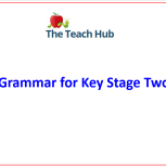 Grammar for Key Stage Two - Walsall - Tuesday 29th September 1-4pm